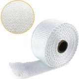 Nublado 30 Metre Cam Elyaf Eksoz Sargısı Manifold Sargı Bezi Yanmaz Bant 2 mm x 10 cm - Beyaz