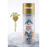 Nublado 400 ml Metal Ahşap Beton Yüzeylere Uygun Sprey Boya Hobi Dekoratif Amaçlı Sprey Boya - Altın