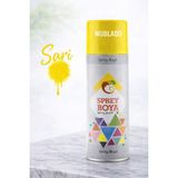 Nublado 400 ml Metal Ahşap Beton Yüzeylere Uygun Sprey Boya Hobi Dekoratif Amaçlı Sprey Boya - Sarı