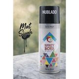 Nublado 400 ml Metal Ahşap Beton Yüzeylere Uygun Sprey Boya Hobi Dekoratif Amaçlı Sprey Boya - Siyah