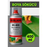 Nublado Boya Cila Vernik Sökücü Hızlı Etkili Temizleyici Kaldırıcı Ahşap Metal Cam Seramik Beton Yüzey - 400 ML - Şeffaf