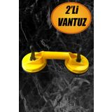 nublado Cam Vantuzu Vakumlu Cam Fayans Ahşap Tutucu Taşıma Araba Kaporta Göcük Çektirme 2'li Plastik