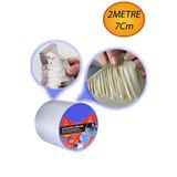 NUBLADO Çatı İzolasyon (7 cm X 2 MT) Su Sızdırmazlık Geçirmezlik Yalıtım Çamur Tamir Çatlak Boru Bant Bandı.