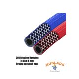 nublado Çelik Oksijen Hortumu Hava Kaynak 8Mm Çiftli Twain Thermo Hortum 1 Metre