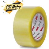 Nublado Koli Bandı 45 mm x 100 mt Şeffaf Güçlü Yapışkanlı Kopmayan Bant