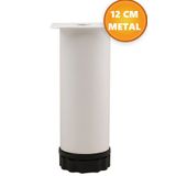 nublado Metal Ayarlanabilir Beyaz 12 Cm Kanepe Koltuk Mobilya Baza Yükseltici Destek Ayakları Ayağı