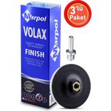 Nublado Metal Parlatma Cilası Don Yağı Polisaj Metal Cila 1 kg Polisaj Keçesi 115 mm Matkap Aparatı M14