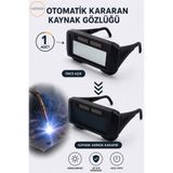 NUBLADO Otomatik Kararan Kaynak Gözlüğü DIN11 Solar Panel UV/IR DIN16 Korumalı Elektrot MIG MAG TIG Uyumlu A