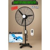 NUBLADO Sanayi Tipi 65 cm 190W Ayaklı Kumandalı Vantilatör Sessiz Geniş Alanlara Uygun Endüstriyel Güçlü MFT