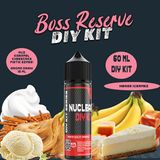Nuclear Kimya Boss Reserve 30 60 100 ml Dıy Kit Muz Karamel Fıstık Ezmesi Aroması 6 ml (Aroma Içerir ) - 60 gr