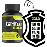Nuclear Kimya Gold Salt Base 100 ml Vg Pg 50-50 18 Mg Sertlik Oranı Gliserin Propilen Glikol Base - 100 gr
