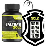 Nuclear Kimya Gold Salt Base 100 ml Vg Pg 50-50 18 Mg Sertlik Oranı Gliserin Propilen Glikol Base - 250 gr