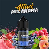 Nuclear Kimya Mix Aroma Attack Yaban Mersini Ahududu Şeftali Nar Çilek Gıda Aroması 10 ml