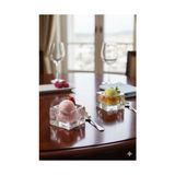 Nude 24323 Ice Cube Kare Dondurmalık Servis Tabağı – Kristal, 9 cm, El İmalatı