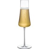 Nude Stem Zero Volcano 32261 Şampanya Kadehi 300 cc – 2’li Set, Kurşunsuz Kristal Cam - 2 'li Set