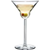 Nude Vintage 2'li Kristal Cam Ayaklı Martini ve Kokteyl Kadehi Seti 190 cc - 67012 - 2'li Set