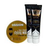 Nue Gold Soyulabilir Siyah Nokta Maskesi ve Morfose Saç Sakal Waxı 70'li Disk Pamuk