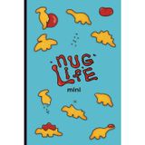Nug Life Mini Notebook: Fun Dinosaur Nugget Mini Notebook with Art Inside – Small Lined Journal for Kids, Teens & Nugget Lovers