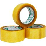 Nuga 3 Adet Şeffaf Koli Bandı 45 Mm x 100 Metre 38 Mikron Akrilik (3 Adet)