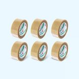 Nuga 45 mm x 100 mt Solvent Akrilik Koli Bandı 6 Adet