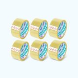 Nuga 45 mm x 40 mt Şeffaf Koli Bandı Akrilik 6 Adet