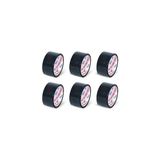 Nuga 45 mm x 40 mt Siyah Koli Bandı 6 Adet
