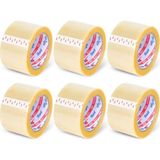 Nuga 67 mm x 100 mt Şeffaf Koli Bandı Hotmelt Red 12 Adet