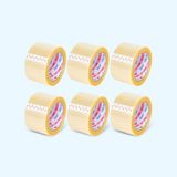 Nuga 67 mm x 100 mt Şeffaf Koli Bandı Hotmelt Red 1800 Adet
