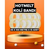 Nuga Bant Hotmelt Koli Bandı 45 x 100 Metre ( 10 Adet )