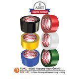 Nuga Bant Koli Bandı 45mm.x100Metre 6Adet Karışık Renkli