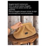 Nuggita Handmade Crafts Kadın Burslu Hasır Çanta