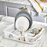 Nuit Concept Bulaşık Kurutmalık Qlux Ideas Bulaşıklık Bulaşık Kurutmalıkl L-00417 - Ekru - 1 Adet