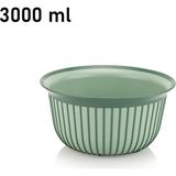 Nuit Concept Qlux Ideas 2 Renkli Kase Bpa Içermez Salata Meyve Cips Pop Corn Sofra Sunum Kasesi - Yeşil - 1 x 3000 ml