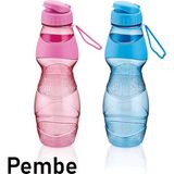 Nuit Concept Qlux Ideas Suluk Matara Okul Sporcu Fitness Matara Bpa Içermez 700 ml L-00547 Silikon Bantlı - 1 Adet - Mavi