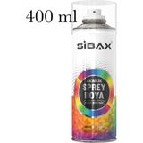 Nuit Concept Sibax 400 ml Sprey Boya Akrilik Sprey Boya 400 ml - 1 Adet - Mat Siyah