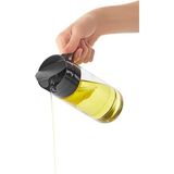 Nuit Concept Sos Şişesi Qlux Ideas Cam Sosluk Yağlık Sirkelik Kapaklı Sos Şişesi Bpa Içermez C-00413 - Siyah