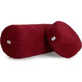 Nuiyoga Bordo Bolster ve Meditasyon Minderi - Standart