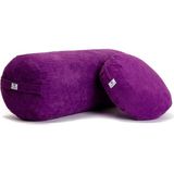 Nuiyoga Mor Bolster ve Meditasyon Minderi - Standart