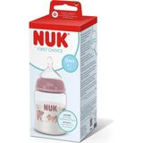 Nuk First Choice Pp Biberon, 150 Ml, Pembe, Kız (4 Adet)
