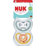 Nuk Pm Air 2li Emzik,18-36 Ay,yeşil/ Turuncu,erkek (4 Adet)