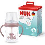 Nuk Pm Pipetli Alıştırma Bardağı, 150 Ml, Pembe - Çok Renkli