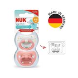Nuk Signature Silikon Damaklı İkili Emzik (0-6m)