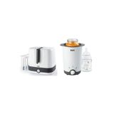 Nuk Vario Express Buhar Sterilizatörü (6 Biberon Kapasiteli) & Thermo 3ü1 Arada Biberon Isıtıcı