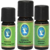 Nuka Organik Limon Yağı Organik Zarif Lavanta Yağı Organik Bahar Karanfil Yağı 10 Ml. 3 'lü Paket