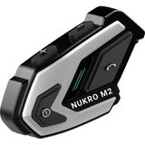 Nukrotech Nukro M2 Bluetooth Interkom Seti - Gri