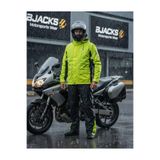Nukrowear DRYCONE Premium Motosiklet Yağmurluk Takımı – Su Geçirmez, Reflektif renkli L