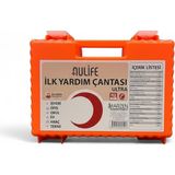 Nulife Ilk Yardım Çantası Seti Ultra – Iş Yeri, Ofis, Araç, Ev ve Tekne Için 112 Acil Uyumlu Ilk Yardım Seti Ecza Dolabı - TURUNCU