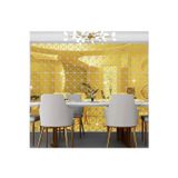Numa Concept Ayna Çıkartmaları Üçgen 3D Gold Aynalı Pleksi 60'Lı Her Biri 9X5 Cm (Kendinden Yapışkanlı)