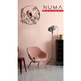 Numa Concept Dekoratif Serçe Rose Gül Rengi Aynalı Pleksi Tablo Dekoratif Tablo Serçe