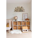 Numa Concept Lotus Çiçeği Yarım Tablo Mdf Üzeri Gold Pleksi Duvar Dekorasyon Lazer Kesim 60X30 Cm